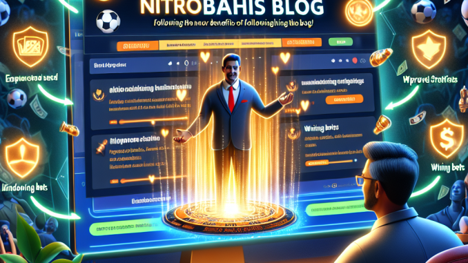 Online Bahis ve Casino Dünyasında NitroBahis Blogunu Takip Etmenin Avantajları